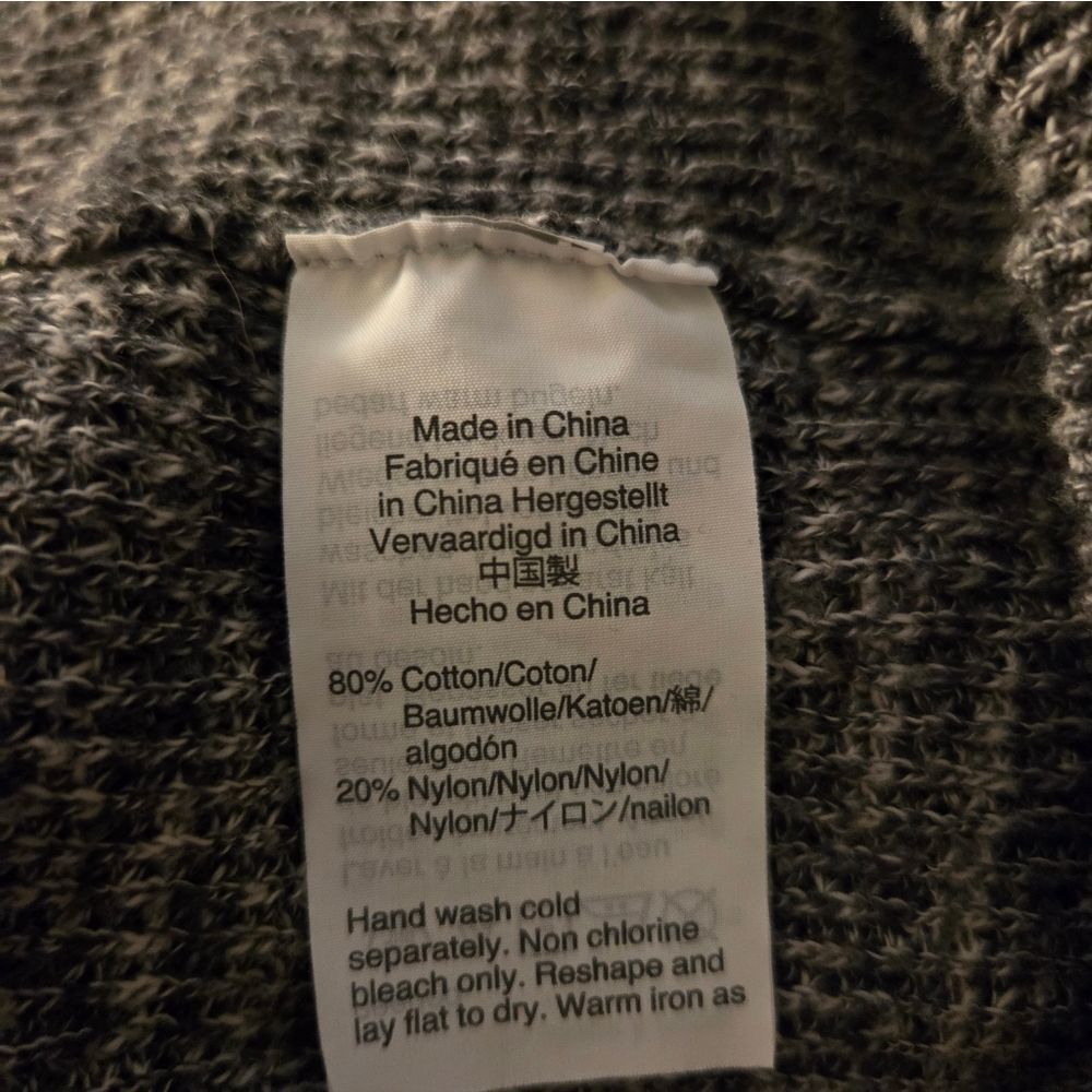 ✨MADEWELL✨ 'Alton' Mid-length Cardigan Sweater - [XS, Gray] - Picture 12 of 12